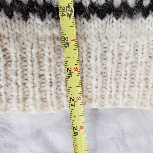 Vintage Handcrafted Ecuadorian Pullover Sweater Sz L-M - Picture 8 of 9